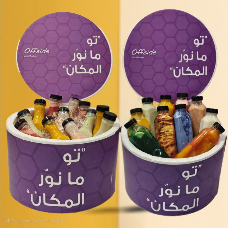 بوكس العصائر 12 حبة